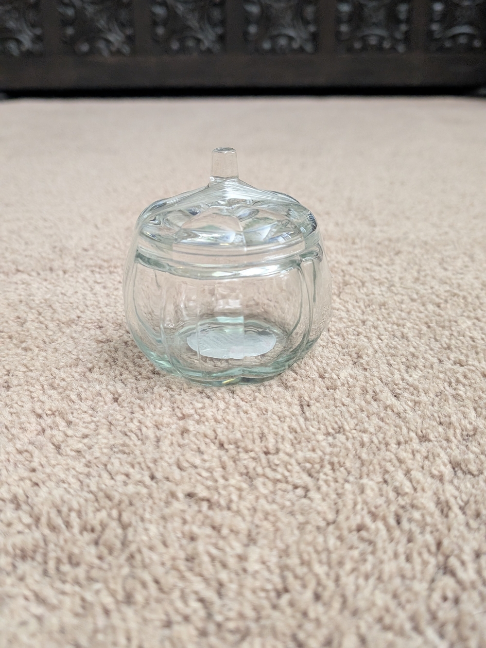 Clear Glass Lidded Candy Jar - Home Accents